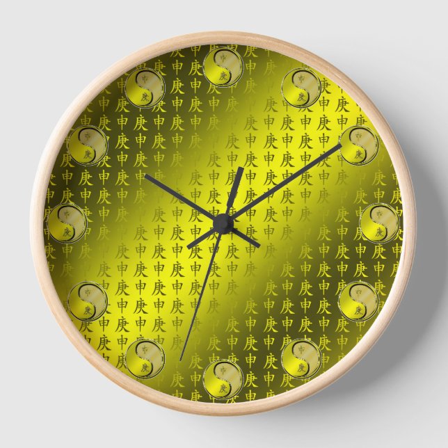 Horloge Singe de Métal (Recto)