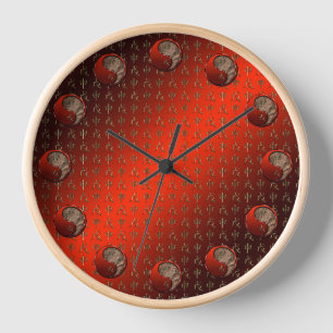 Horloge Singe de Terre