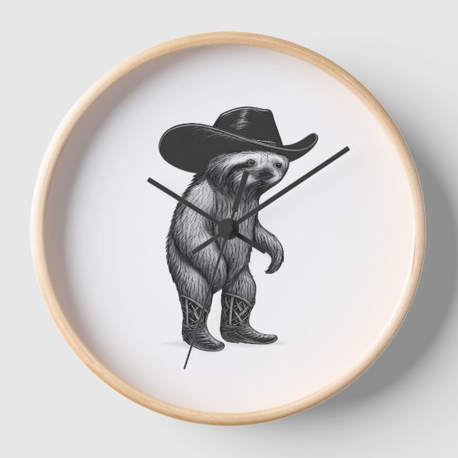 Horloge Sloth Howdy Sloth (Recto)