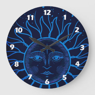 Horloge solaire céleste avec chiffres