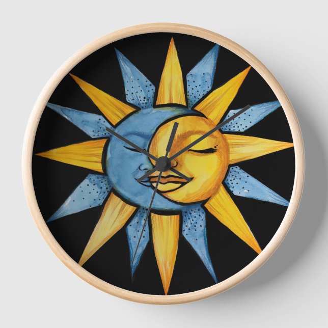 Horloge Soleil et Lune (Recto)