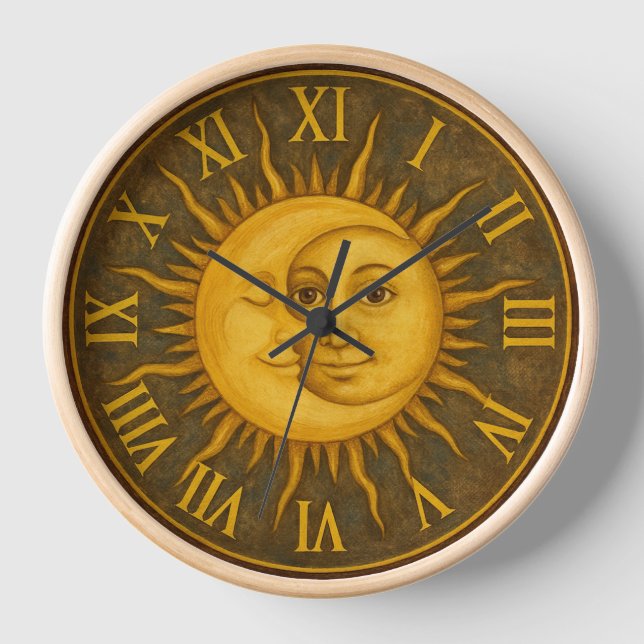 Horloge Soleil et Lune (Recto)