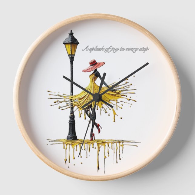 Horloge Sophistiqué & Artistique (Recto)