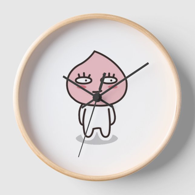 Horloge sourire d'apeach (Recto)