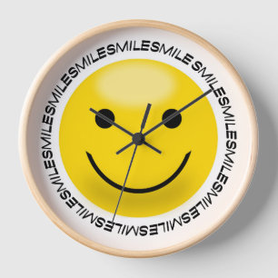 Horloge Sourires amusants