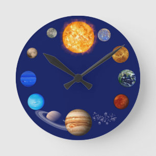 Horloge spatiale du système solaire