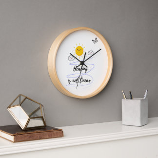 Horloge spirale Kawaii Sunshine - Soleil et horlog