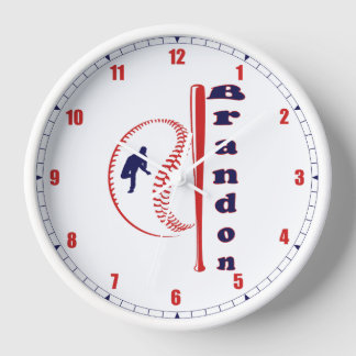 Horloge Sports Tout Étoiles À Thème De Baseball