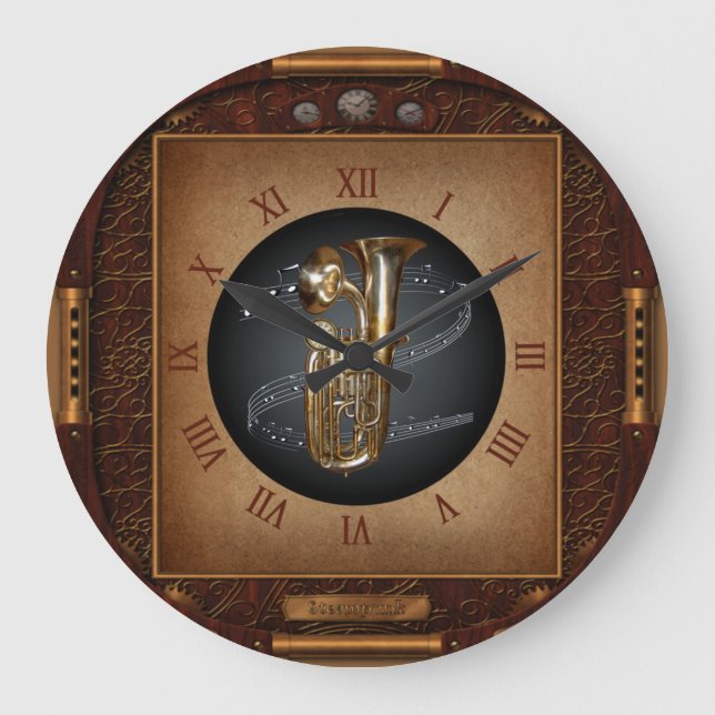 Horloge Steampunk~Doublophone~Double Bell Euphoniu (Recto)