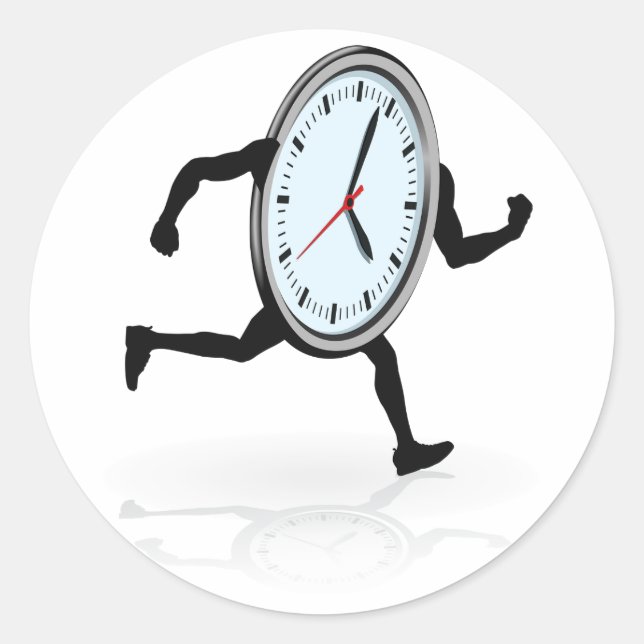 Horloge Stickers en cours (Devant)
