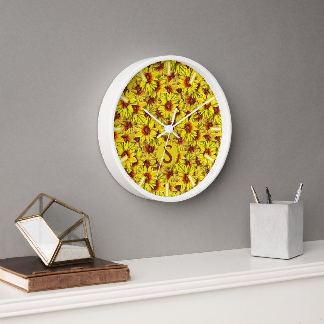 Horloge Sunflower Wall Clock (Bureau)