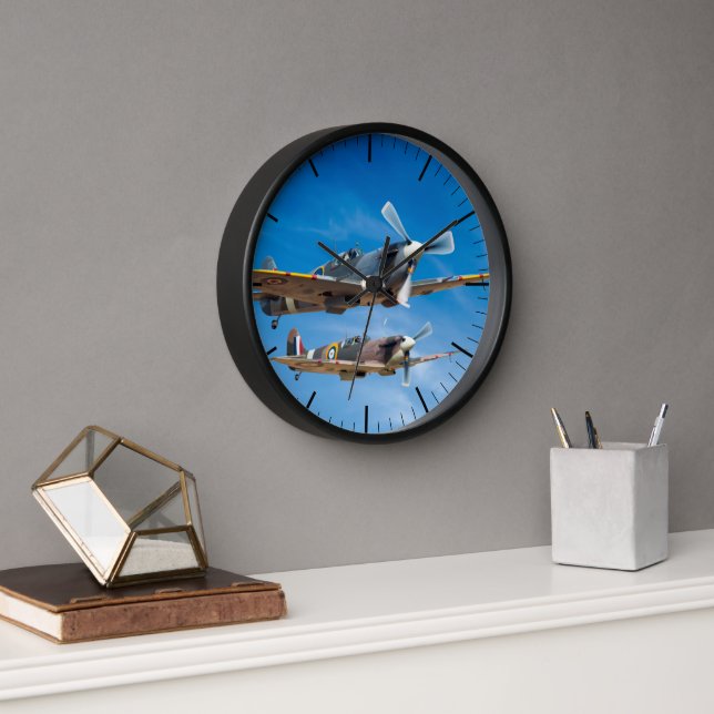 HORLOGE SUPERMARINE SPITFIRE - ROYAL AIR SQUADRON (Bureau)
