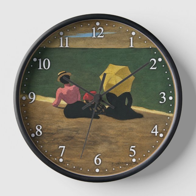 Horloge Sur la Plage (Recto)