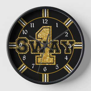 Horloge Sway 1 de hockey de Boston