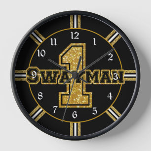 Horloge Swayman de hockey de Boston 1