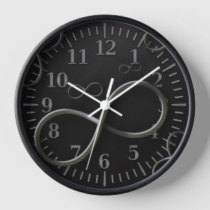 Horloge Symbole d'infini