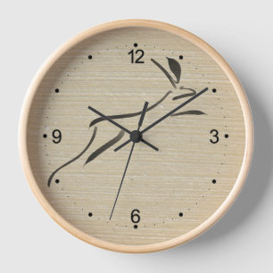 Horloge Tableau original Chine Rabbit Année Anniversaire W