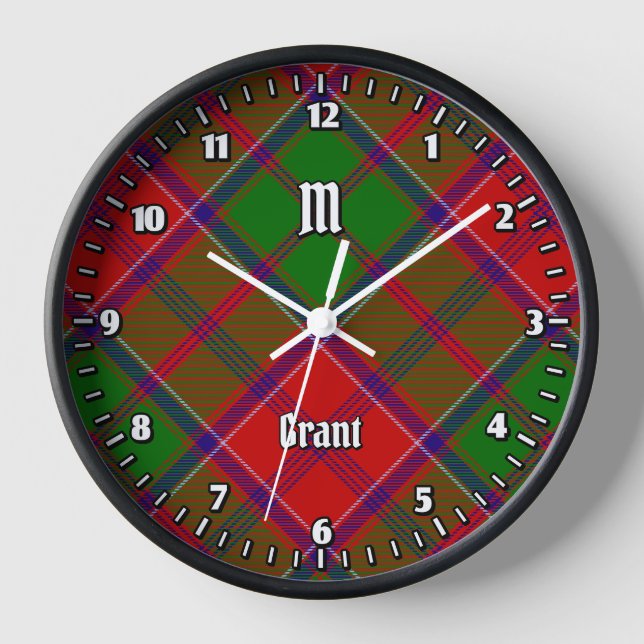 Horloge Tartan Clan Grant (Recto)