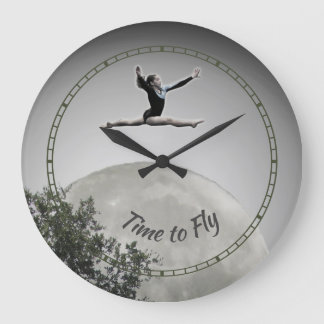 Horloge - Temps de gymnaste pour voler