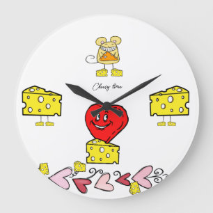 Horloge Temps Fromage Fromage