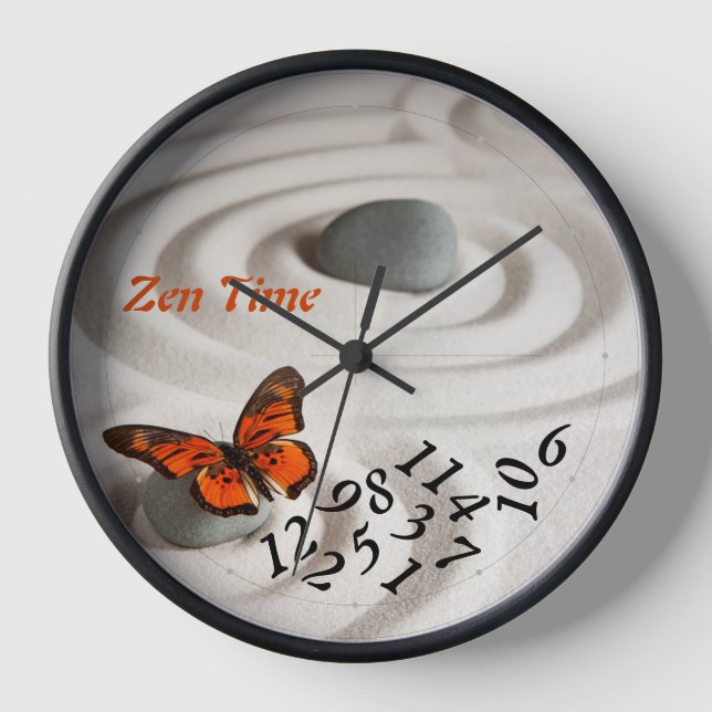 Horloge Temps Zen (Recto)
