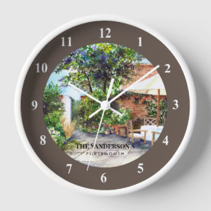 Horloge Terrasse de la maison seigneuriale, York