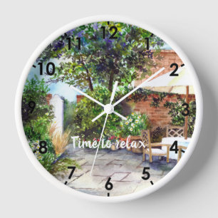 Horloge Terrasse du Manor House, York