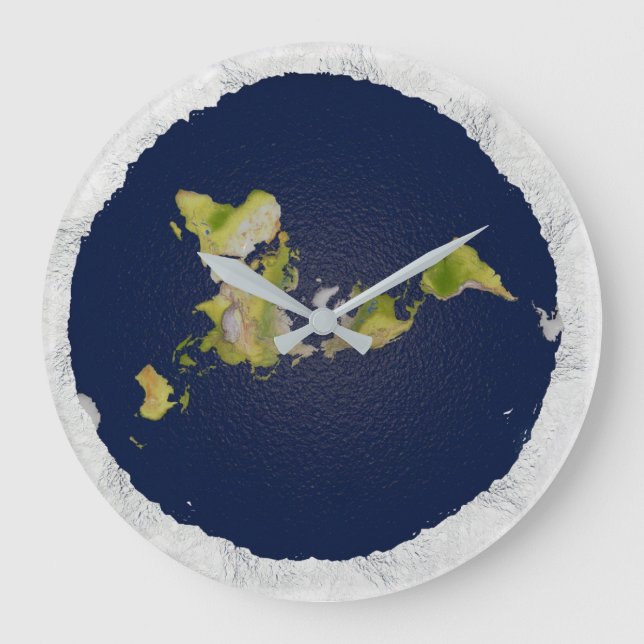 Horloge Terre plate (Recto)
