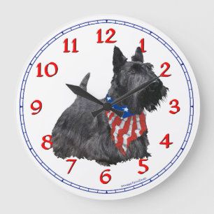 Horloge Terrier Écossais