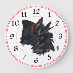 Horloge Terrier Écossais