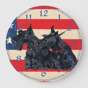 Horloge Terrier Écossais