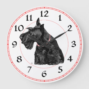Horloge Terrier Écossais