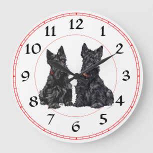 Horloge Terrier Écossais