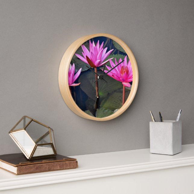 Horloge Thailand - Kumphawapi Lotus Lake (Bureau)