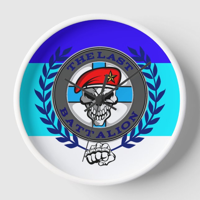 Horloge The Last Battalion - Wall Clock (Recto)