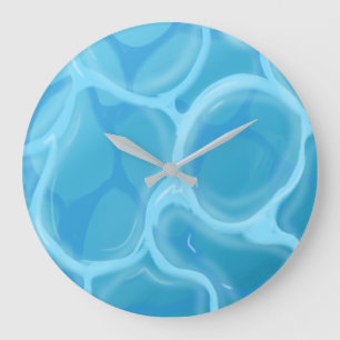 horloge thème lac amusant