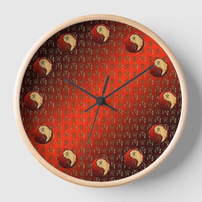 Horloge Tigre de Feu (Recto)