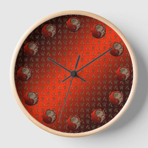 Horloge Tigre de Terre