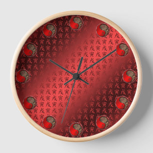 Horloge Tigre de Terre