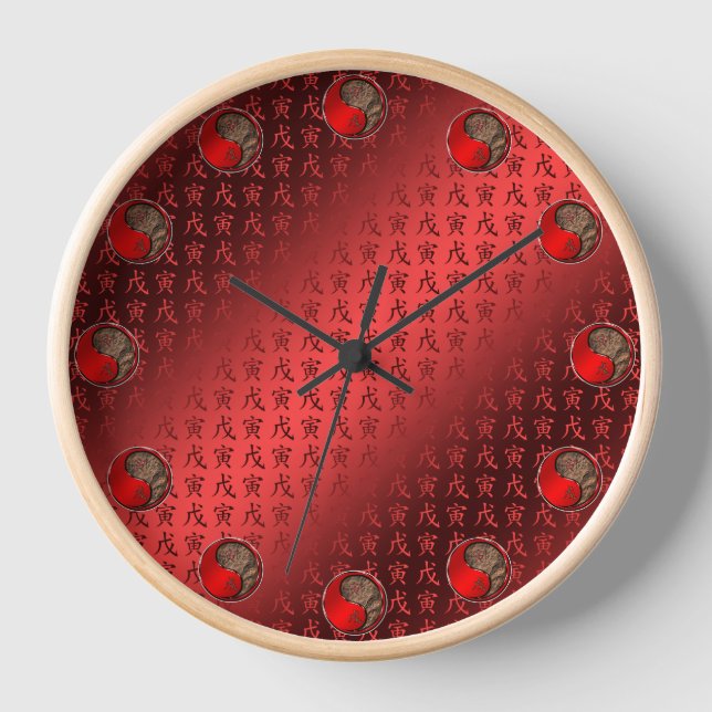 Horloge Tigre de Terre (Recto)