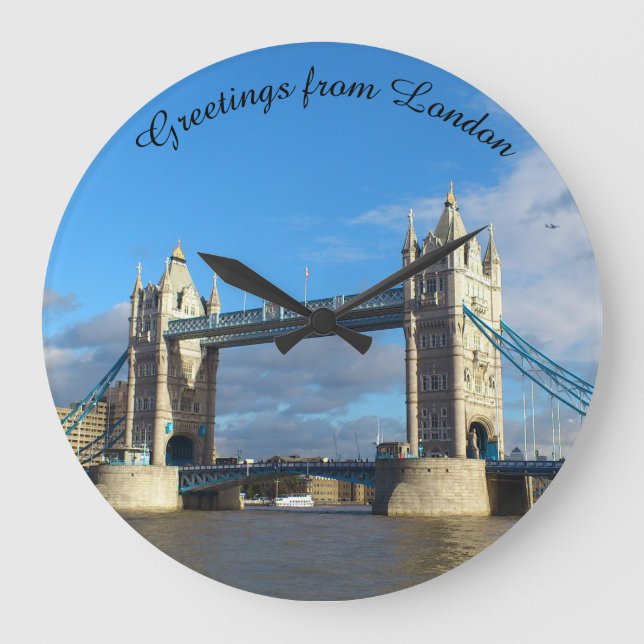 Horloge-Tour de pont Londres. Grande horloge (Recto)