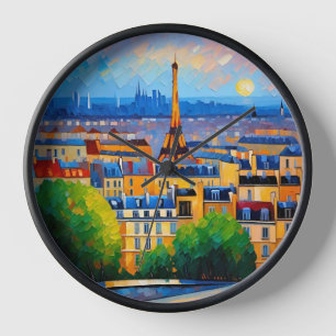 Horloge Tour Eiffel Paris