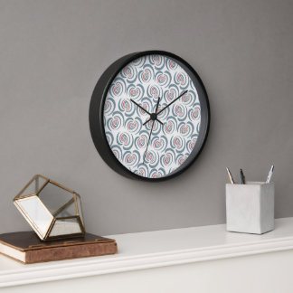 Horloge Tourelle bleue
