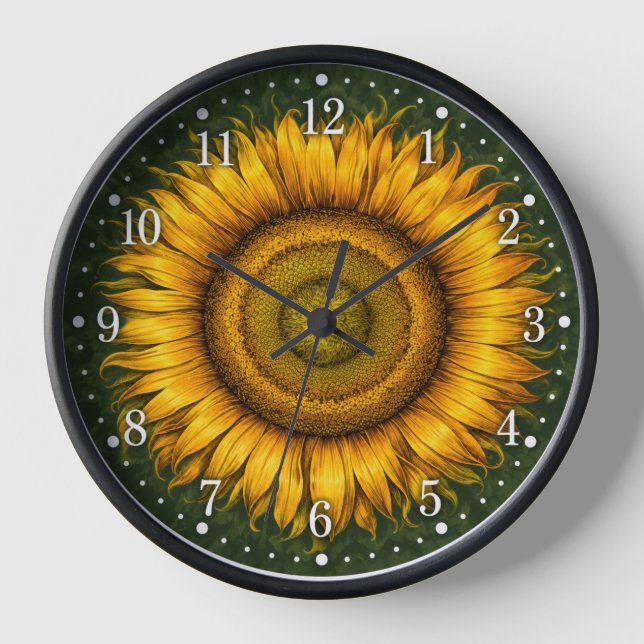 Horloge Tournesol (Recto)
