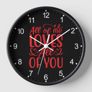 Horloge Tout de moi aime tout de toi-67519