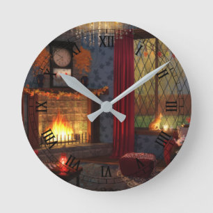 Horloge Tranquille Automne