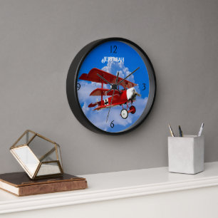 Horloge Triplane Watch "Baron Rouge"