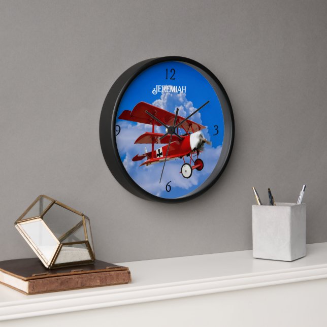 Horloge Triplane Watch "Baron Rouge" (Bureau)