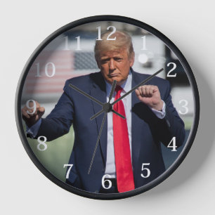Horloge Trump Dance Funny