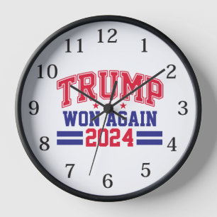 Horloge Trump remporte à nouveau la victoire 2024